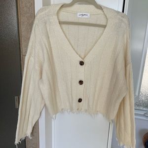 New Carly Jean CJLA cardigan size small